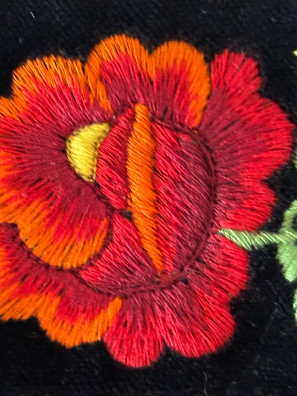 Lowicz Poland Embroidered Floral Folk Cuffs Polish - Picture 13 of 13